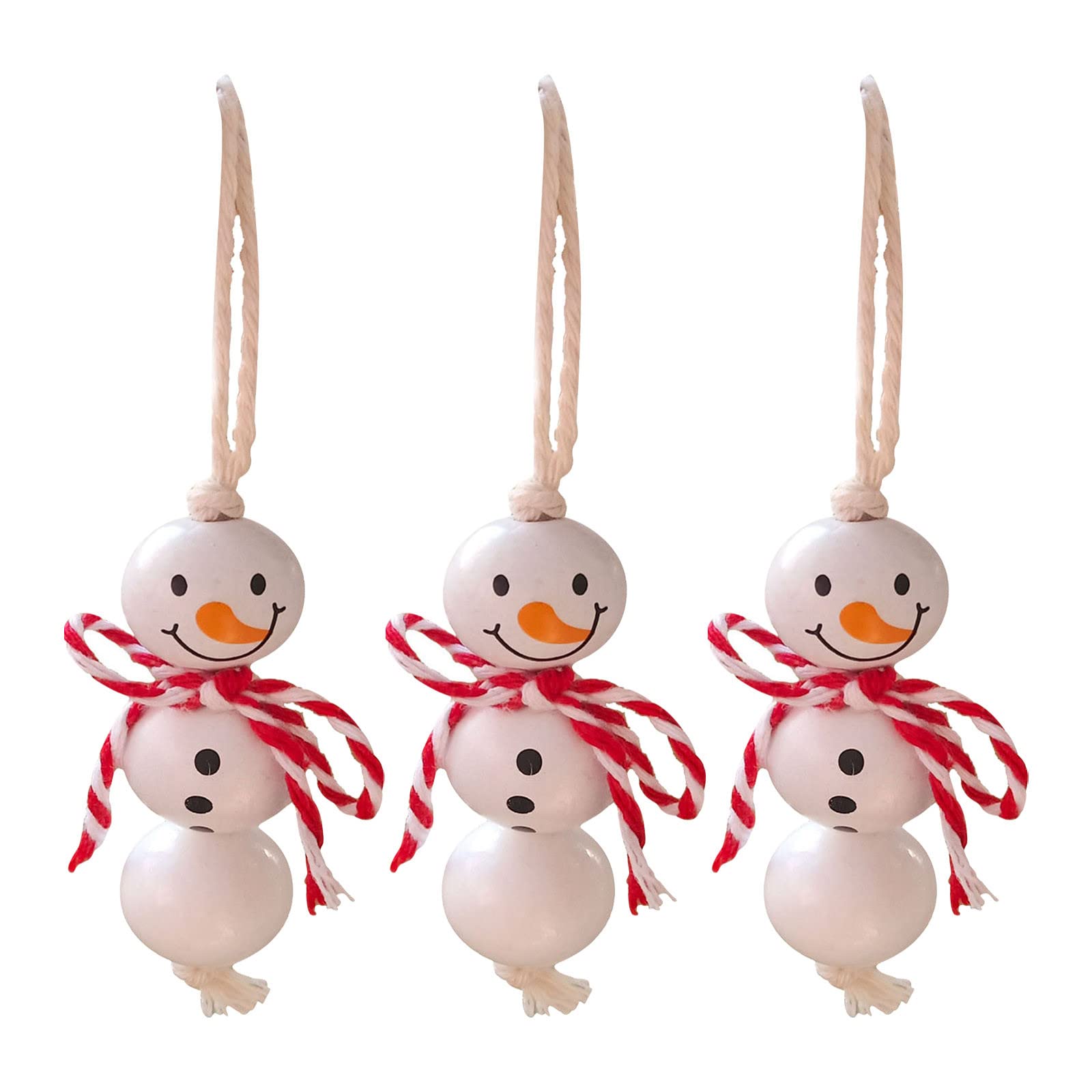 11th Birthday Party Decorations for Girls - 3pcs Snowman Santa Christmas Tree Ornaments, Home & Door Decor for Holiday Celebrations | Perfect for Christmas, Birthday Parties & Festive Gatherings