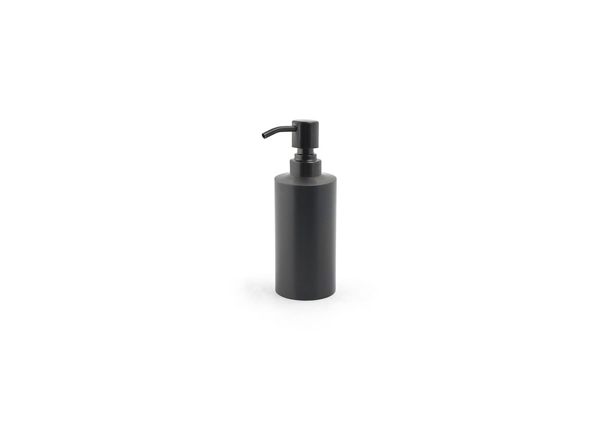 FOH Tokyo Brushed Stainless Steel Hand Soap Dispenser Pump - 12 oz (6 Pack) - Elegant Bathroom & Kitchen Soap Dispenser for Liquid Soap, Lotion or Hand Sanitizer