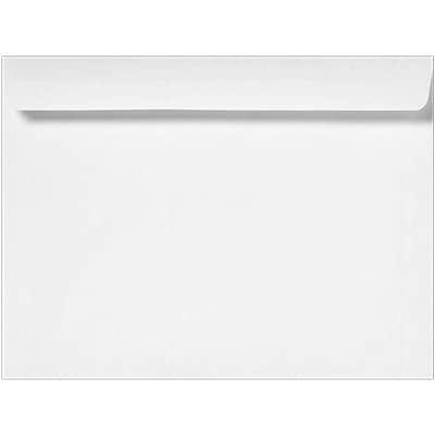 LUXPaper 9 x 12 Booklet Envelopes - Bright White 24lb Text Paper (Pack of 500) | Premium Mailing & Business Envelopes for Brochures, Catalogs & Documents