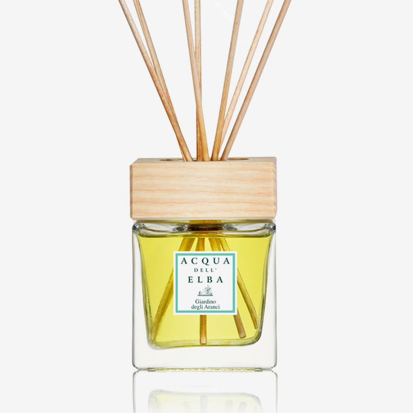 Acqua Dell' Elba Giardino Degli Aranci Fragrance Diffuser - Premium Italian Home Scent for Living Room, Bedroom & Office | Long-Lasting Aromatherapy Essential Oil Diffuser