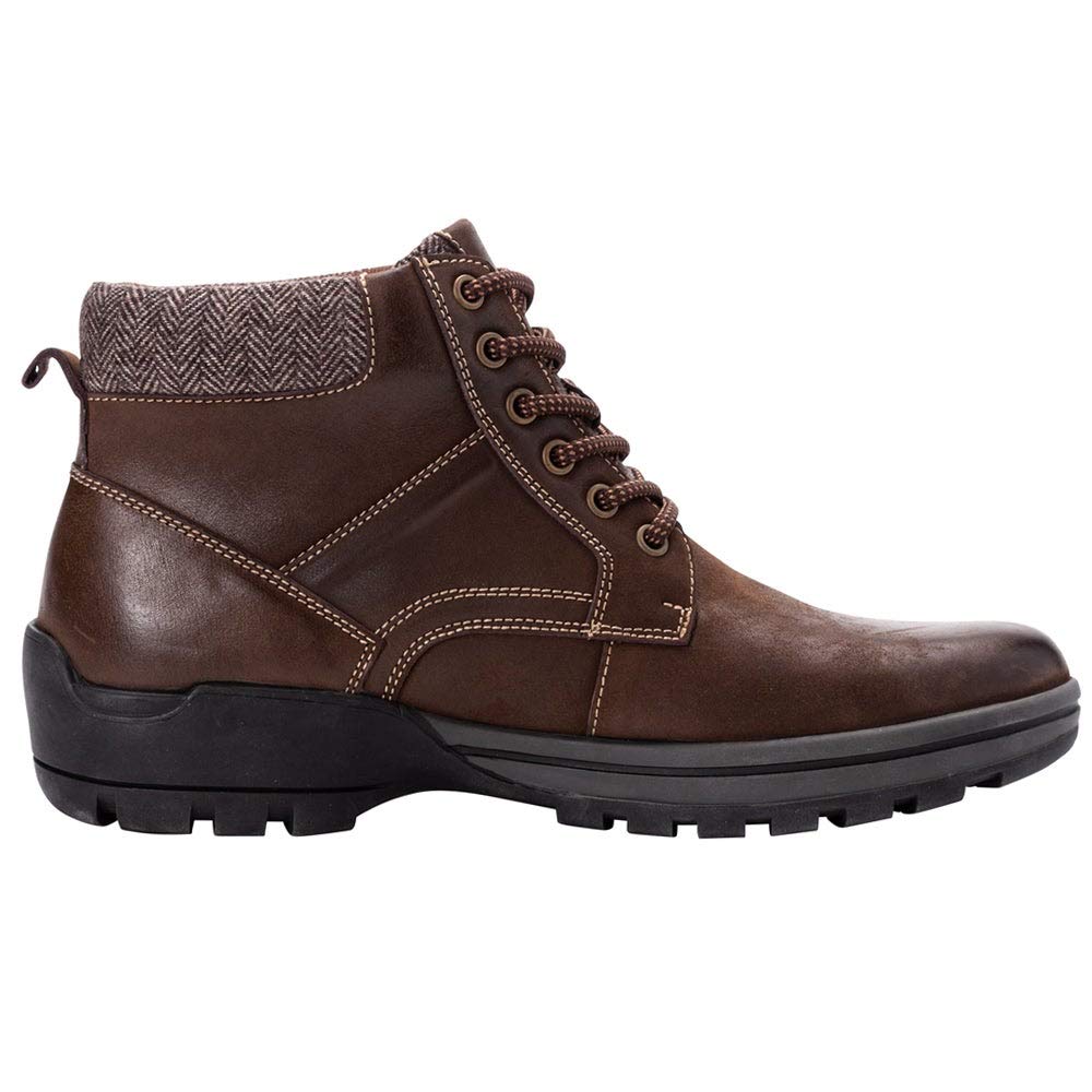 Propet Bruce Men's Waterproof Hiking Boots - Comfortable & Durable Outdoor Shoes for Trekking, Camping & Winter Walking