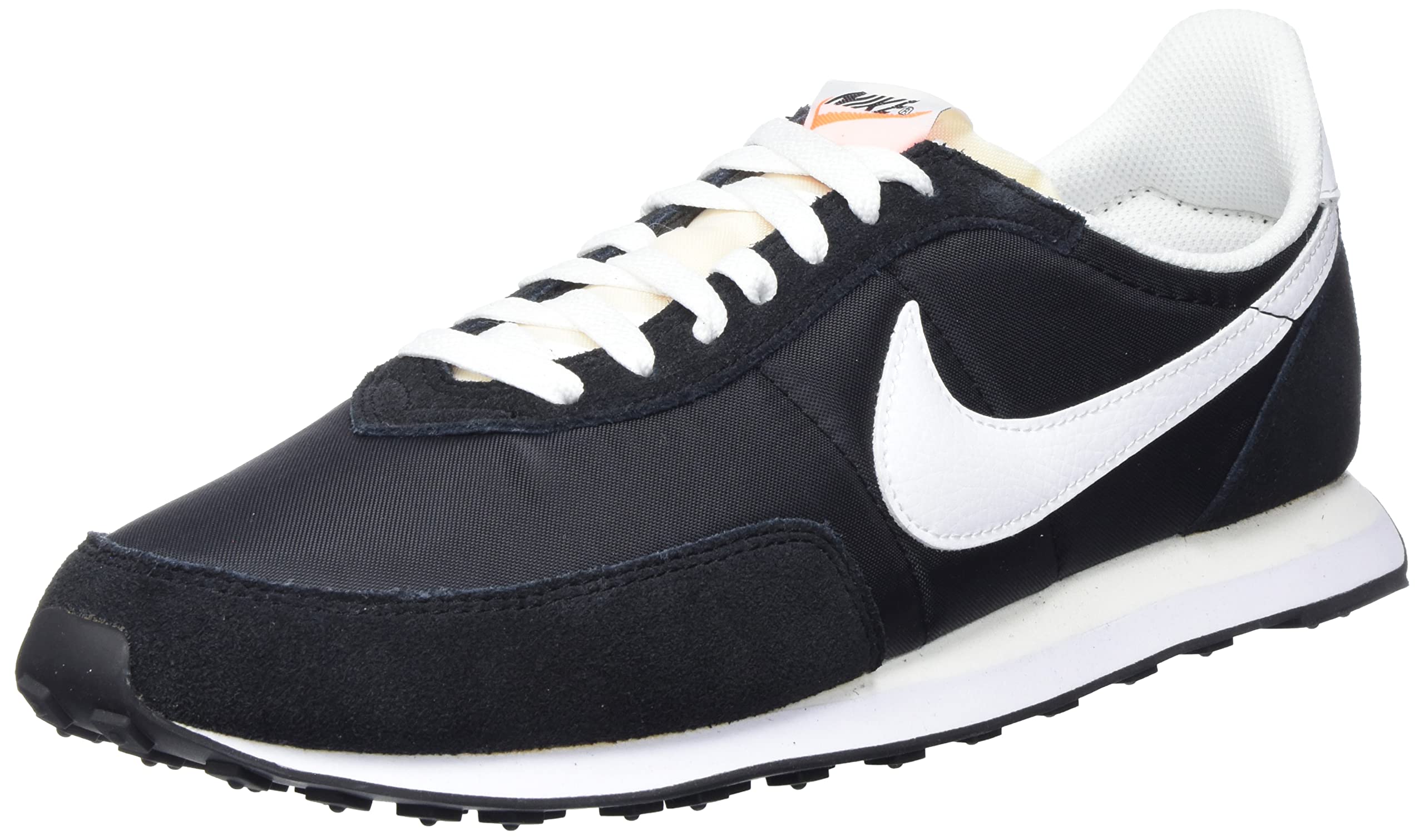 Nike Men's Waffle DH1349 001 Trainer 2 Running Shoes - Size 7 Black/White - Lightweight & Breathable for Jogging, Gym Workouts & Casual Wear