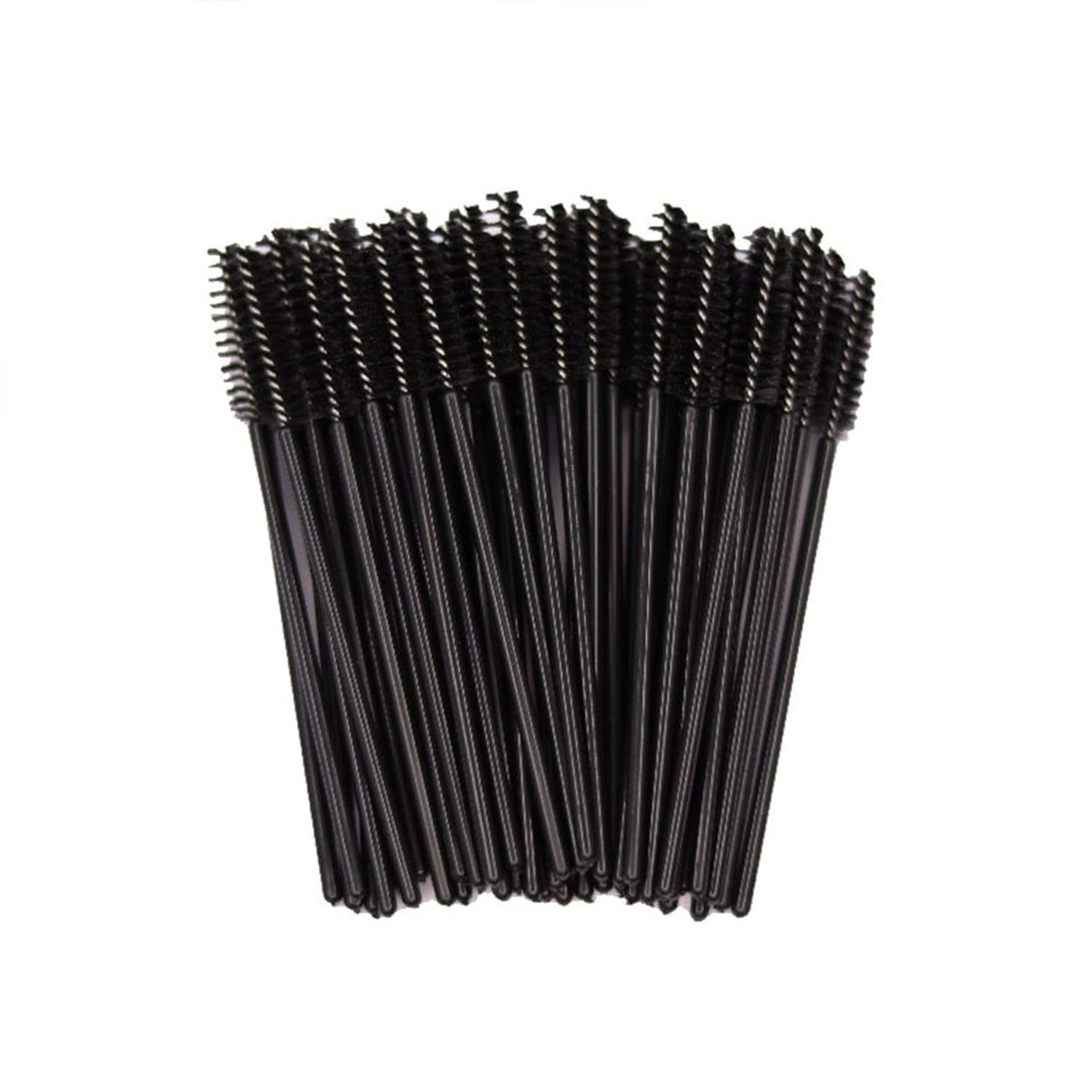 50Pcs Disposable Eyelash Brushes & Mascara Wands - Professional Eyelash Extension Tools for Salon, Makeup Artists & DIY Beauty (Perfect for Lash Extensions, Volume Lashes & Makeup Application)