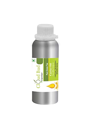 Pure Green Tea Carrier Oil 1250ml (42oz) - 100% Natural Cold Pressed Camellia Sinensis Oil for Aromatherapy, Massage & Skincare | Vegan, Undiluted Essential Oil for Diffusers & DIY Beauty