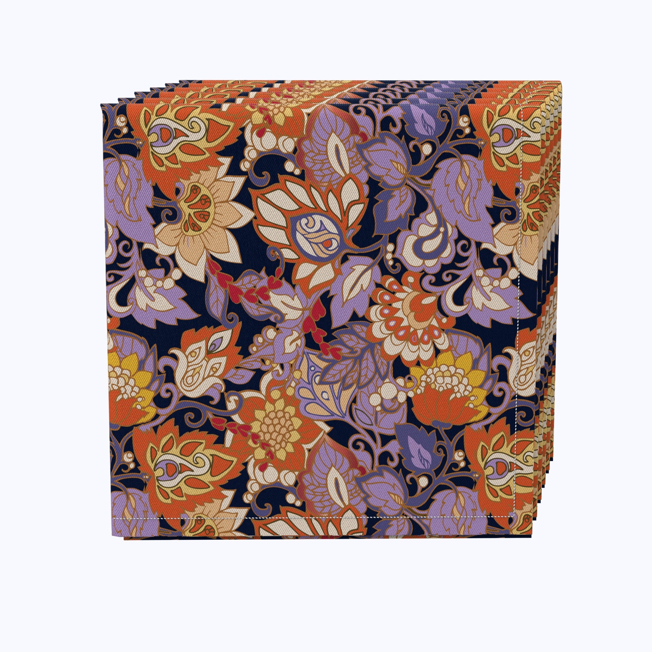 Floral 26-Piece Cotton Napkin Set for Dining, Parties, and Home Decor | Soft & Absorbent Cloth Napkins for Everyday Use and Special Occasions