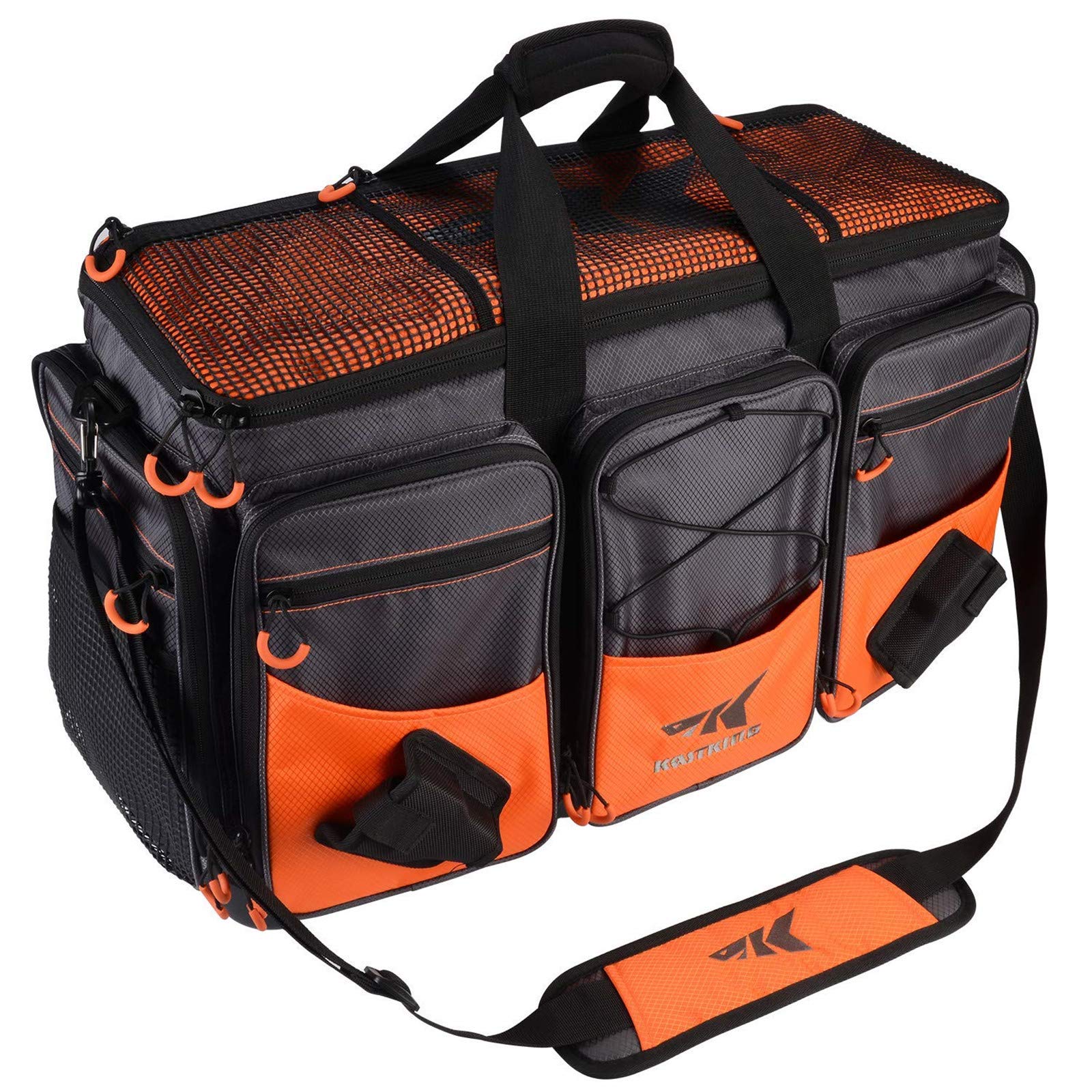 **KastKing Waterproof Fishing Gear Bags - Saltwater Resistant Tackle Storage for Saltwater & Freshwater Fishing - Ideal for Boat, Kayak, and Shore Fishing**