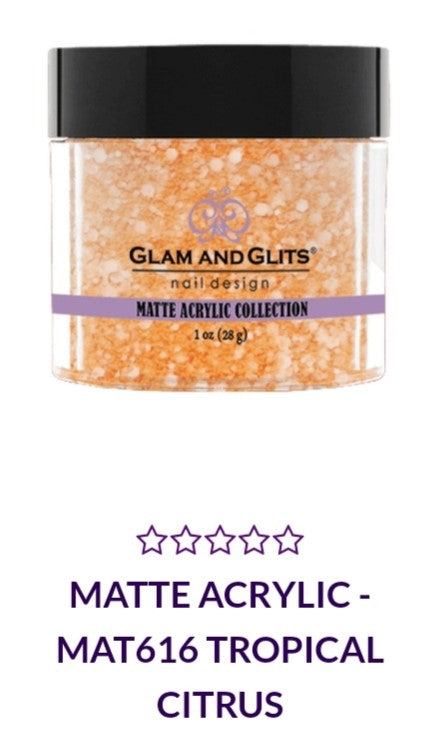 GLAM AND GLITS Matte Lipstick MA616 - 1 oz Tropical Citrus Scented Lipstick for Women | Perfect for Date Night, Parties & Everyday Wear