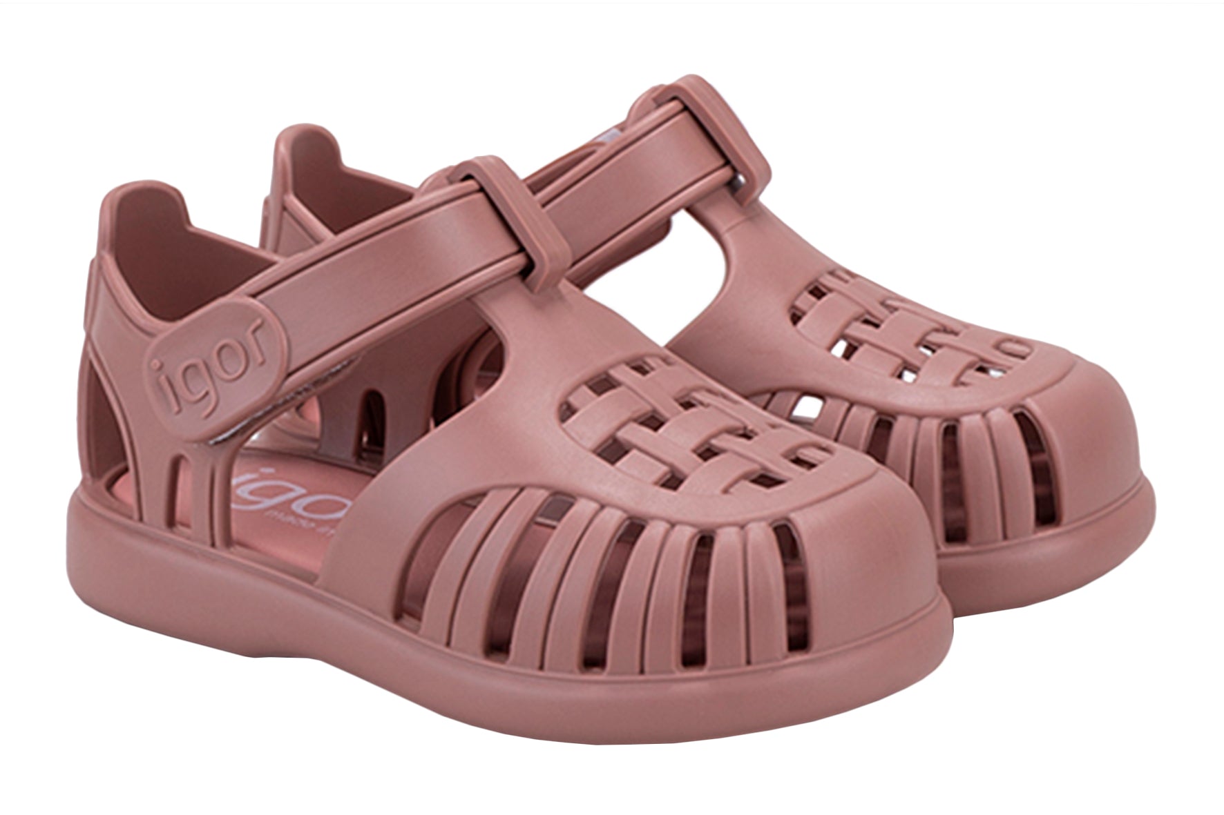 Igor Girl's S10271 Tobby Solid Sandals - Comfortable Pink Sandals for Toddlers & Kids | Perfect for Beach, Pool, and Summer Play