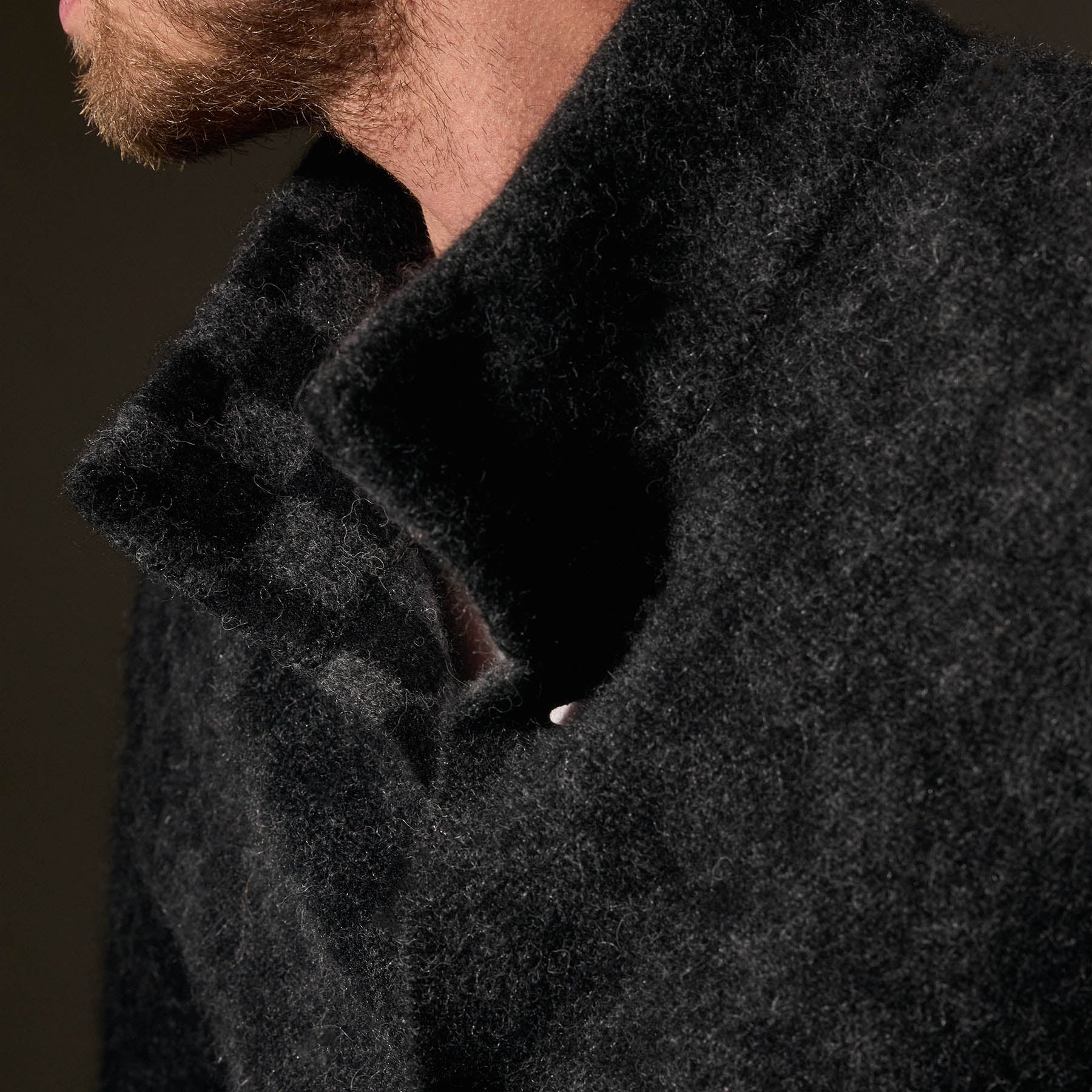 Stylish Black/Anthracite Checkerboard Knit Car Coat for Women - Perfect for Fall Layering & Casual Outings