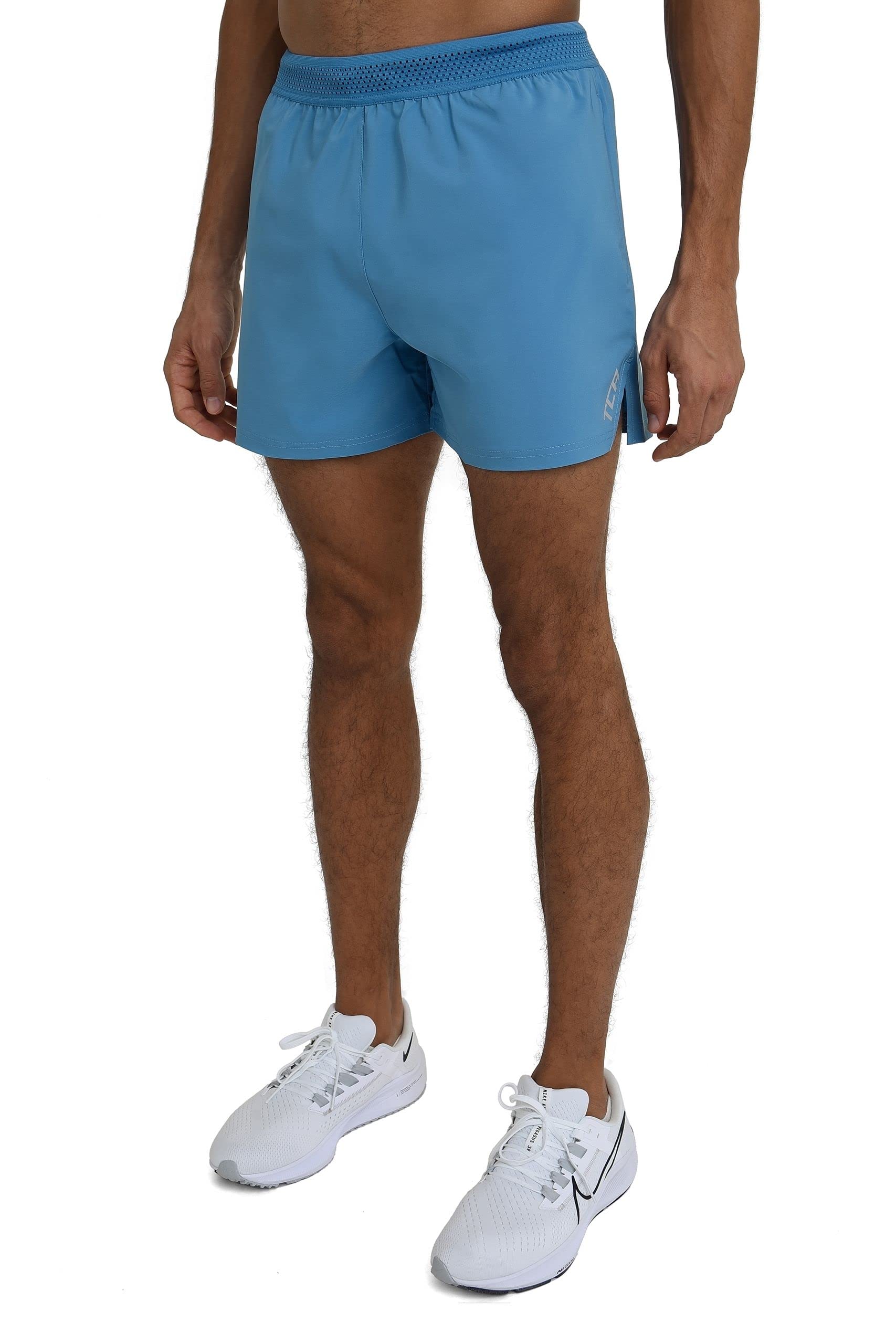 TCA Men's Lightweight Running Shorts with Zipper Pockets - Breathable Quick-Dry Athletic Shorts for Jogging, Gym Workouts & Outdoor Sports
