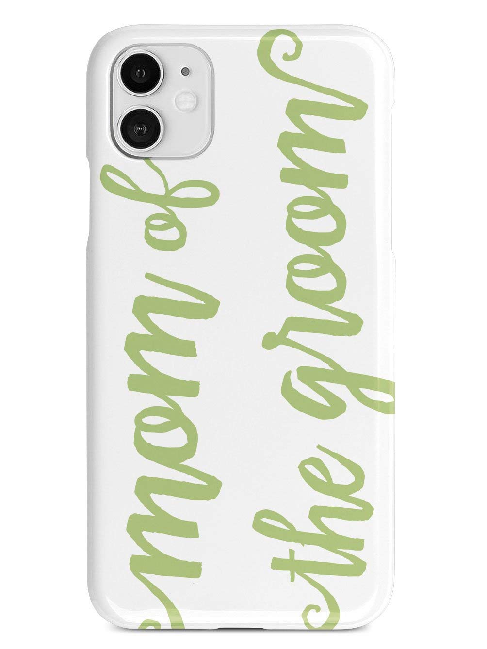 Premium 3D Textured Protective Case for iPhone 12 - Shockproof & Anti-Scratch Phone Cover - Sage Green - Perfect Gift for Mother of the Groom - Ideal for Weddings, Parties & Everyday Protection