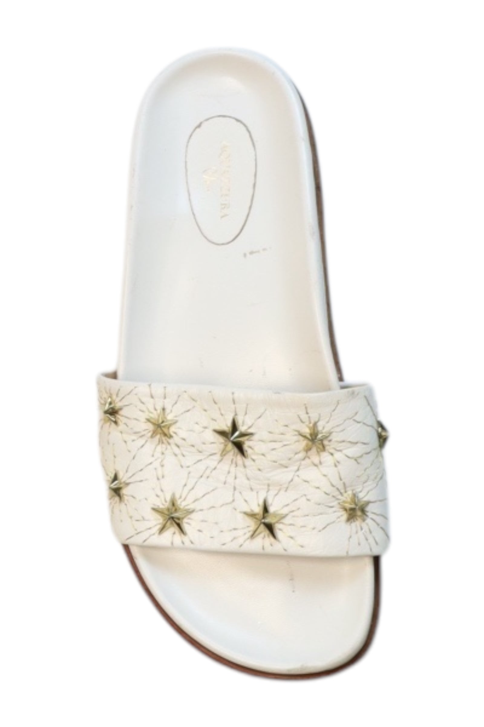 Aquazzura Women's Slide Sandals - Comfortable Summer Sandals Size EU32 (US 5) | Perfect for Beach, Pool, and Casual Outings