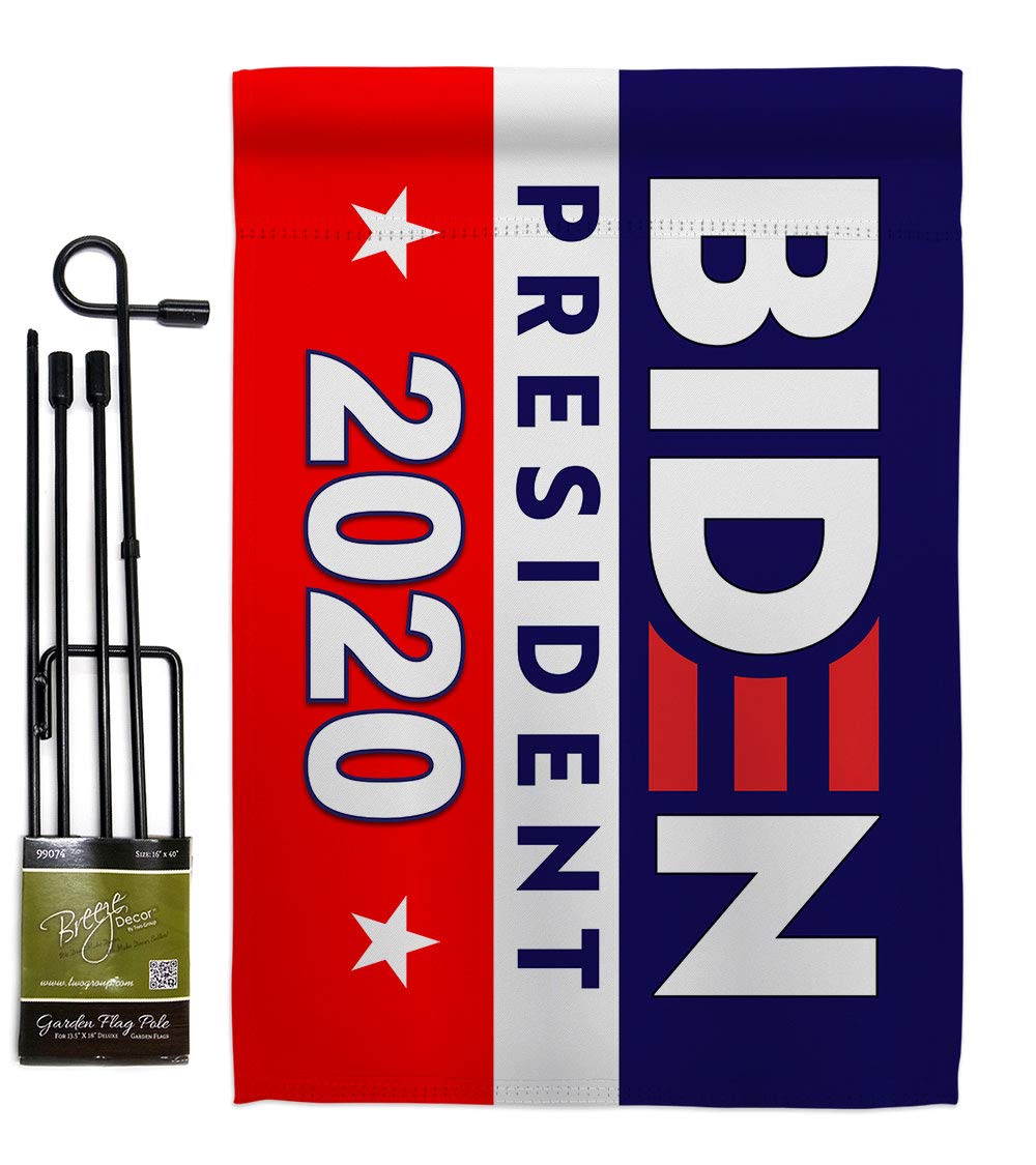Biden Garden Flag Set - Patriotic US Election Yard Decoration for Home