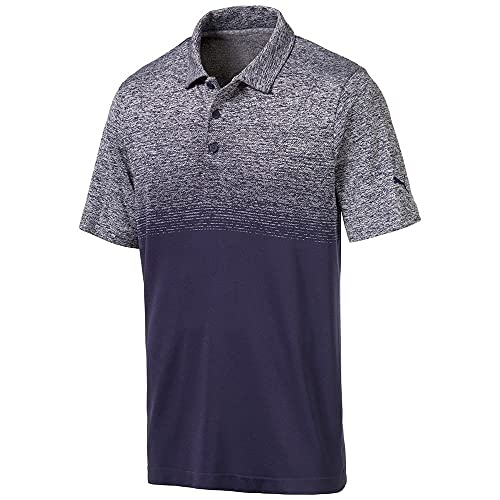 PUMA Men's Evoknit Ombre Golf Polo - Comfortable for Golf & Casual Wear