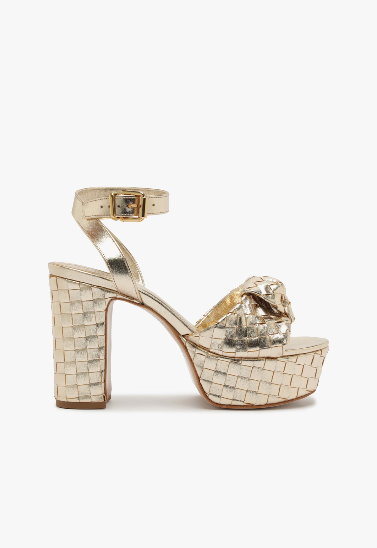 Kareena Knot Platform Sandals - Women's Fashion High Heel Shoes for Summer, Weddings & Parties | Comfortable & Stylish Footwear for Outdoor Events & Date Nights