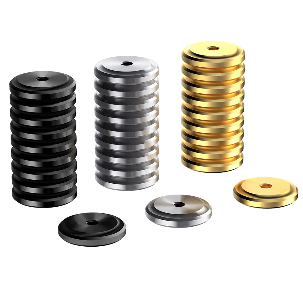 BICASTER Archery Stabilizer Weights - 10oz Stainless Steel Bow Stabilizer Kit for Improved Accuracy | Perfect for Target Practice & Hunting