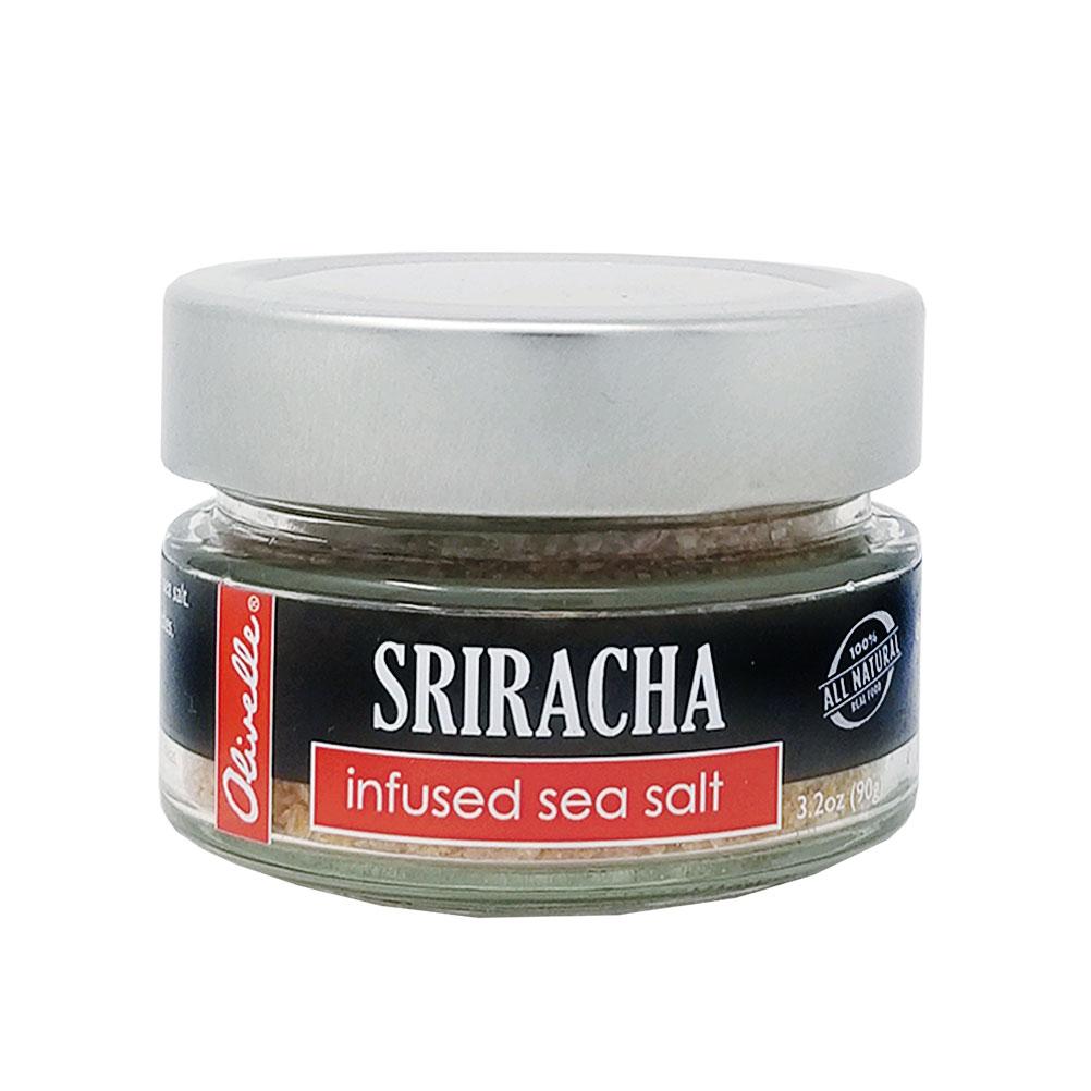 Premium Sriracha Sea Salt - Spicy Gourmet Seasoning for Cooking, Grilling & Snacks - Authentic Thai-Inspired Flavor - 8oz Resealable Bag
