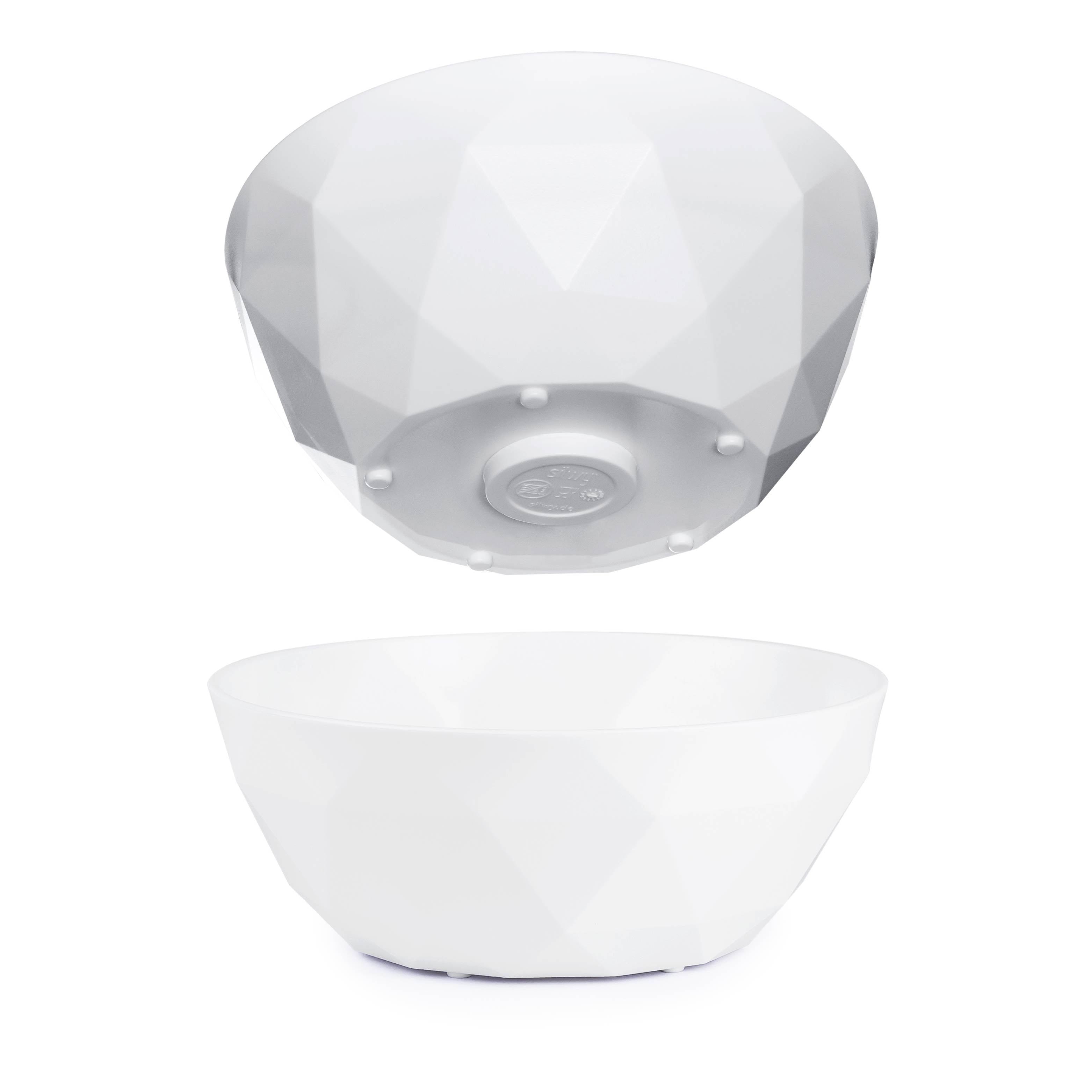 Classic Plastic Magnet Bowls - 16cm Set for Kitchen Storage & Organizing | Perfect for Fridge, Office, and Craft Supplies