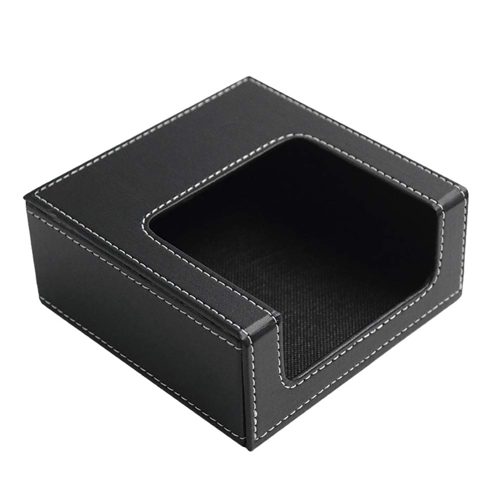 Premium Leather Car Tissue Box Cover - 1PC Napkin Holder & Dispenser for Cars, Home, Office & Hotel Use | Durable & Stylish Paper Towel Case for Auto, Desk, and Travel Essentials