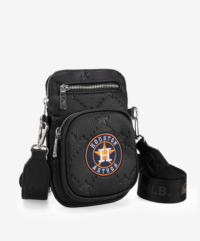 Houston Astros MLB Mini Crossbody Purse for Women - Stylish Baseball Fan Bag for Game Day, Travel & Everyday Use