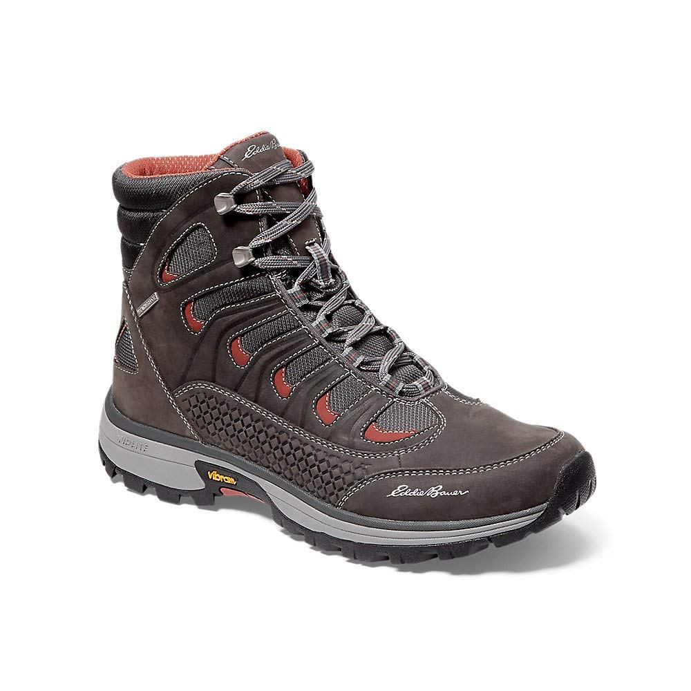 Eddie Bauer Men's Guide Pro Boot - Waterproof Hiking Boots for Outdoor Adventures, Trail Walking & Camping