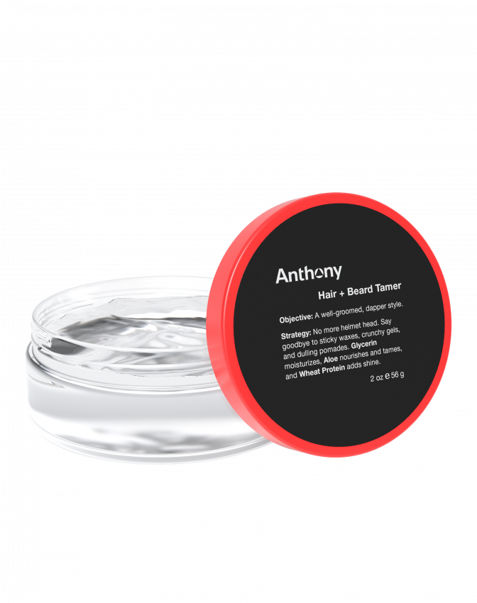 Anthony Hair & Beard Tamer - Styling & Grooming Kit for Men | Perfect for Daily Use, Travel & Professional Styling