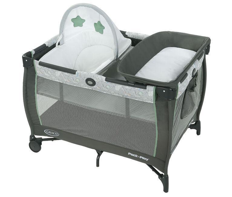 Graco Playard Pack 'n Play Care Suite Marty - Portable Baby Playpen with Changing Station & Bassinet | Perfect for Travel, Nursery & Daycare Use