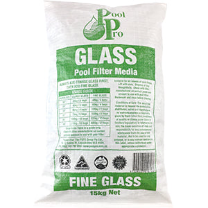 Pentair Glass Filter Media Fine 15kg - High Efficiency Pool & Spa Filtration for Crystal Clear Water - Ideal for Swimming Pools, Hot Tubs, and Water Features