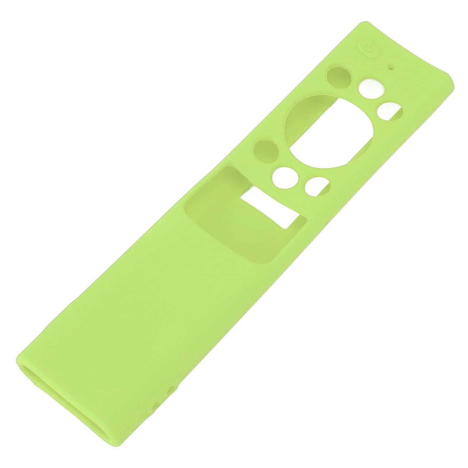Silicone TV Remote Control Cover - Shockproof, Washable & Lightweight Protective Case for TV Remotes (Fluorescent Green) - Perfect for Living Room, Bedroom & Home Theater Use