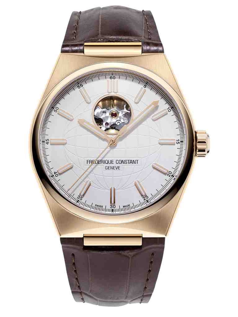 Frederique Constant Highlife Heart Beat Automatic Watch for Men - Luxury Swiss Made Timepiece with Skeleton Dial & Stainless Steel Bracelet - Perfect for Business, Formal Events & Everyday Wear