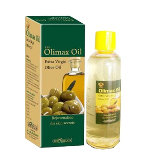 Premium Olimax Extra Virgin Olive Massage Oil - 100% Natural, Cold-Pressed, 16.9 fl oz - Hydrating & Relaxing for Skin & Hair Care - Perfect for Aromatherapy, Spa, and Couples Massage