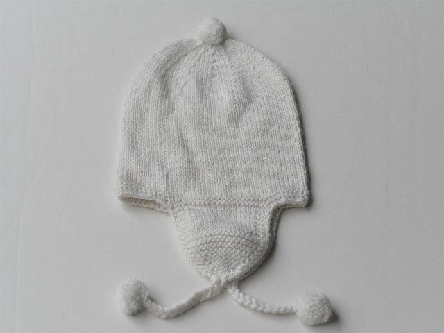 Alpaca Riding Beanie Hat - Soft Ivory Winter Knit Cap for Women & Men - Perfect for Skiing, Snowboarding & Outdoor Activities