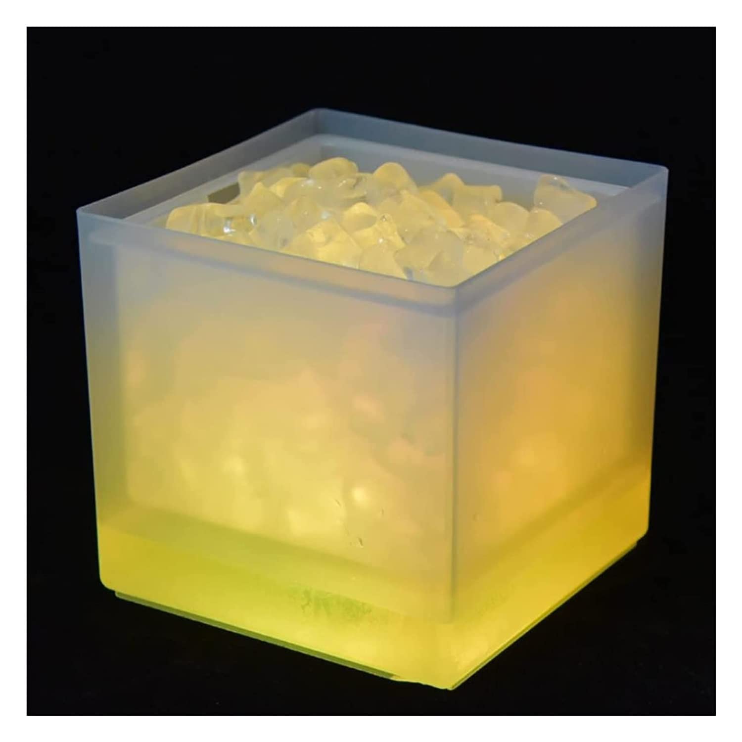 LED Color Changing Wine & Champagne Ice Bucket - Large Capacity Waterproof Beverage Cooler for Beer, Drinks & Ice Cubes - Perfect for Party, Home, Bar & Outdoor Gatherings