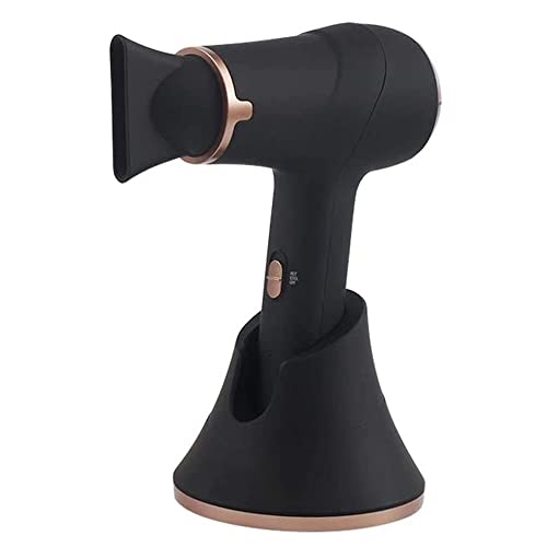 REDSHORE Cordless Hair Dryer - 300W Powerful Portable Blow Dryer with Fast Charging Base, 2 Nozzle Attachments for Home, Travel & Art Painting (Black) | Perfect for Styling, Drying Artwork & On-the-Go Use
