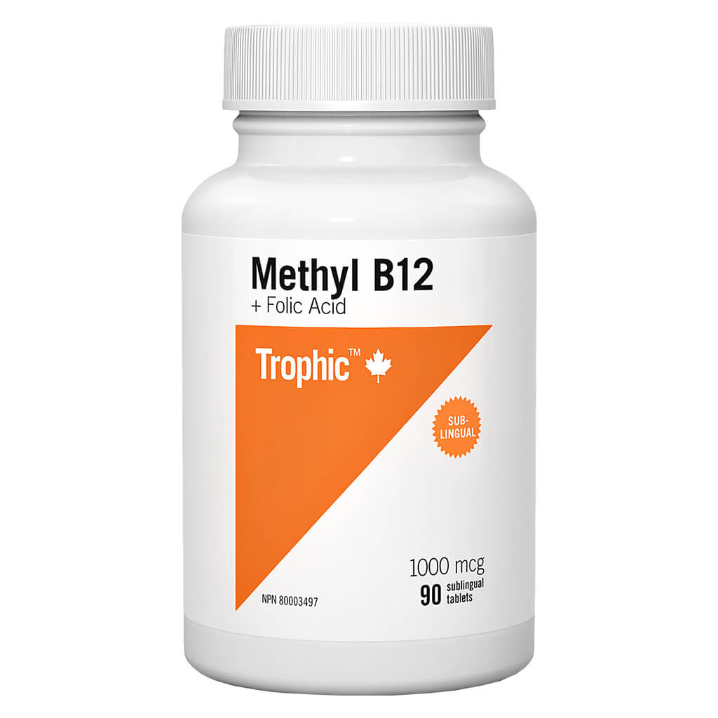 B12 Methyl 1000 mcg Sublingual Tablets - Fast Absorption Vitamin Supplement for Energy Boost & Nervous System Support - Perfect for Busy Professionals & Vegan Diets