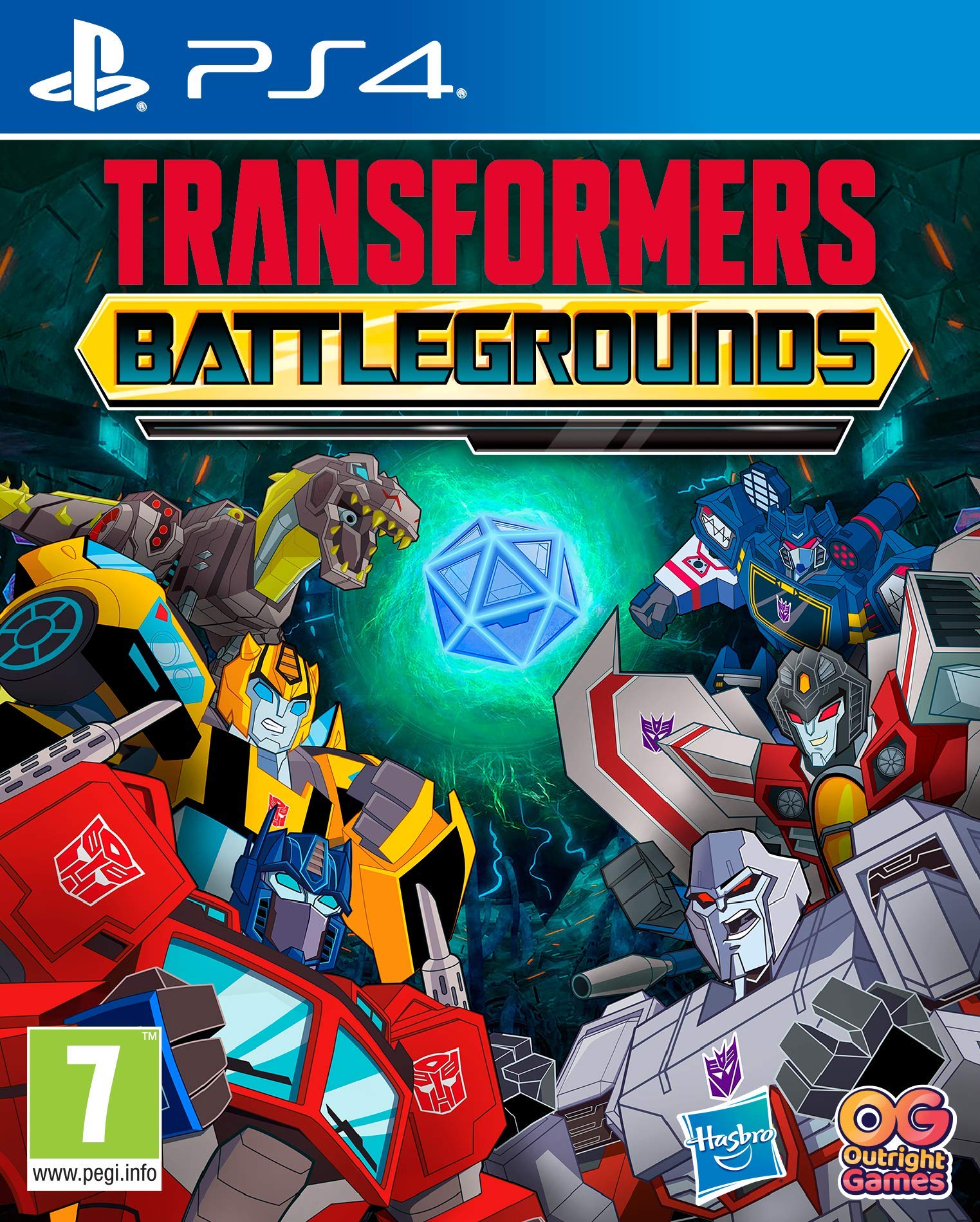 Transformers Battlegrounds PS4 Game - Action-Packed Robot Fighting Adventure for Kids & Adults - Perfect for Family Game Nights & Solo Play