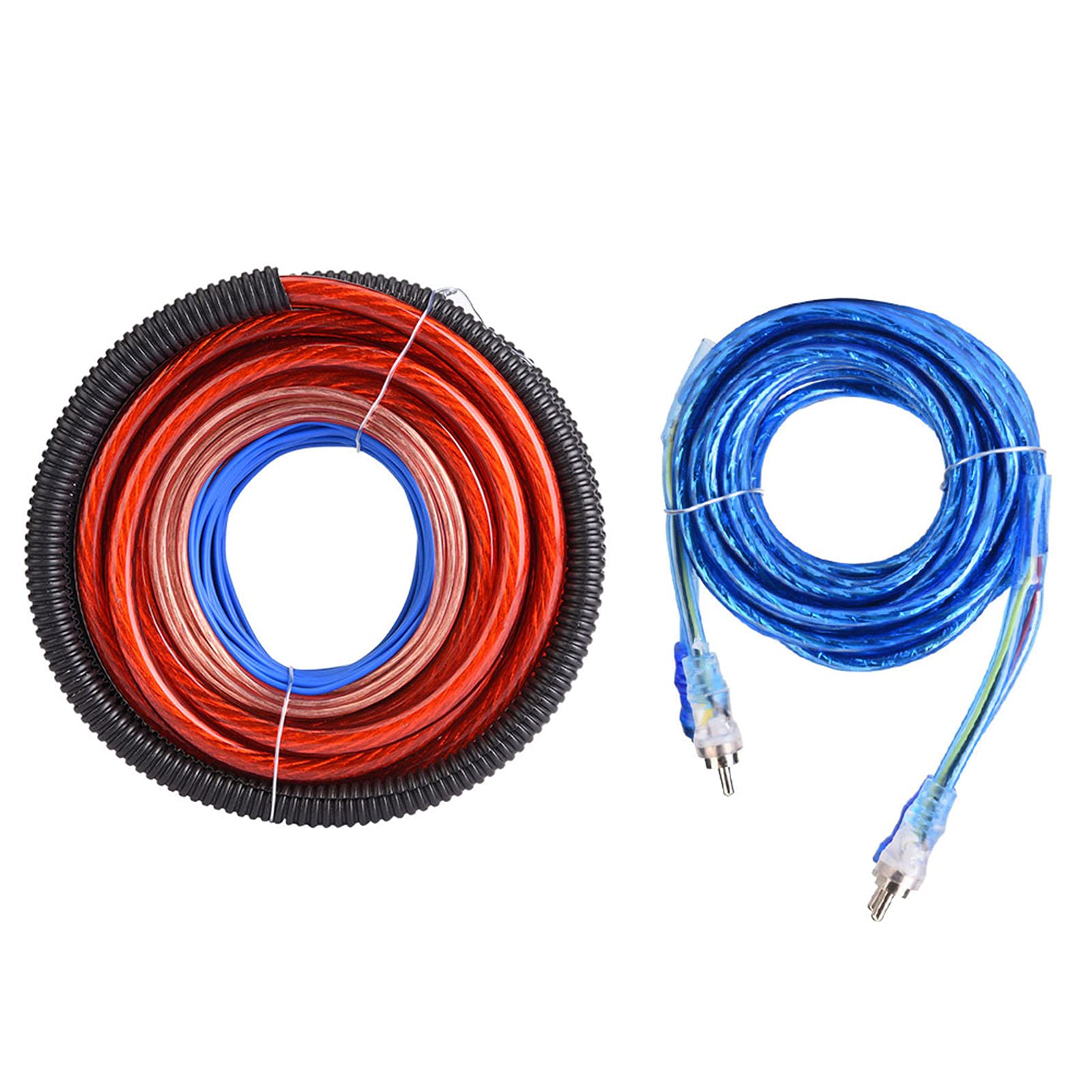 4 Gauge Car Audio Subwoofer Wire - Durable Speaker Cable for Power Amplifier & Woofer - High-Quality Circuit Wiring for Most Car Kits - Perfect for Car Audio Upgrades & Digital Speaker Installations