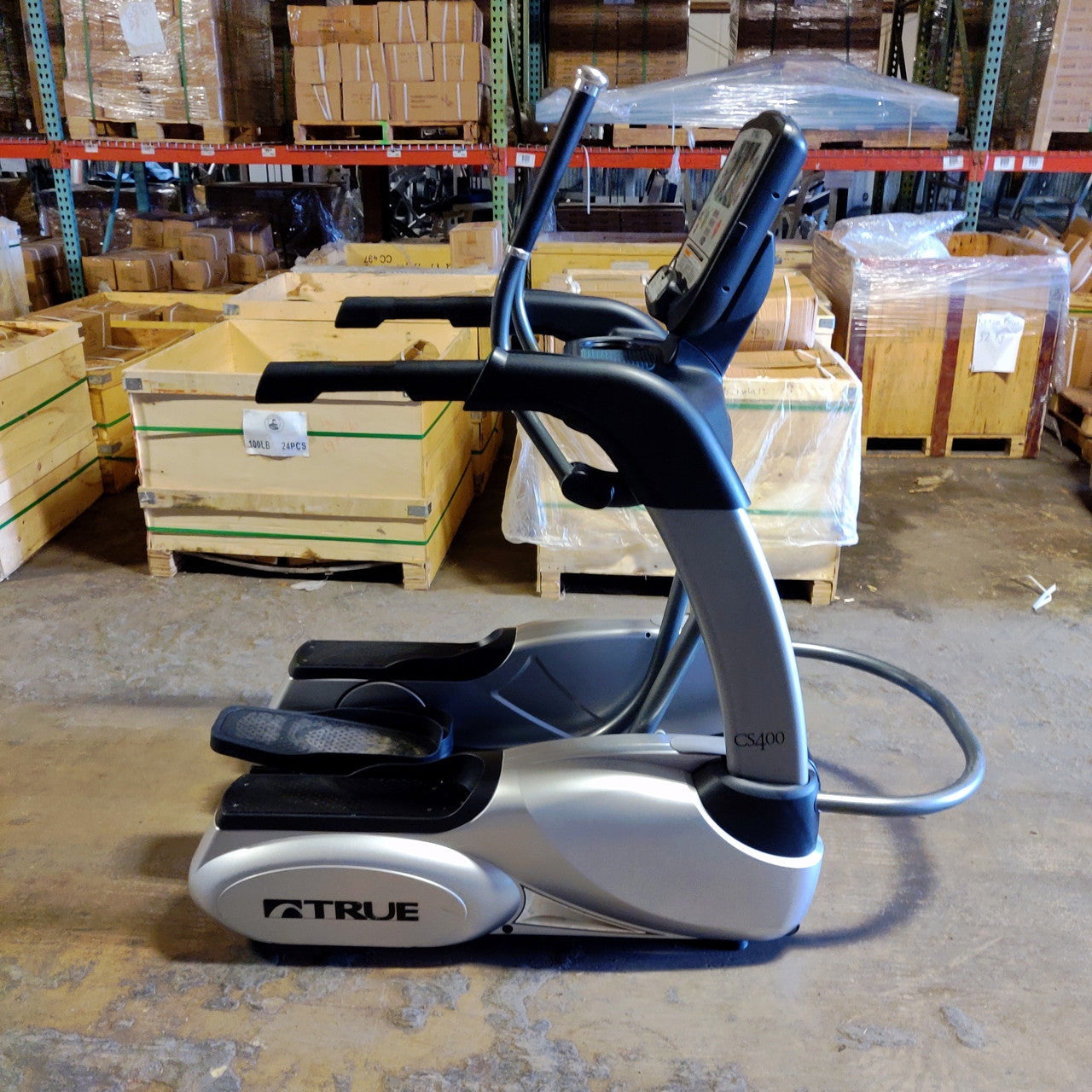 TRUE Elliptical CS400 Cross Trainer - Low Impact Cardio Machine for Home Gym, Full Body Workout | Perfect for Small Spaces, Apartment & Indoor Fitness
