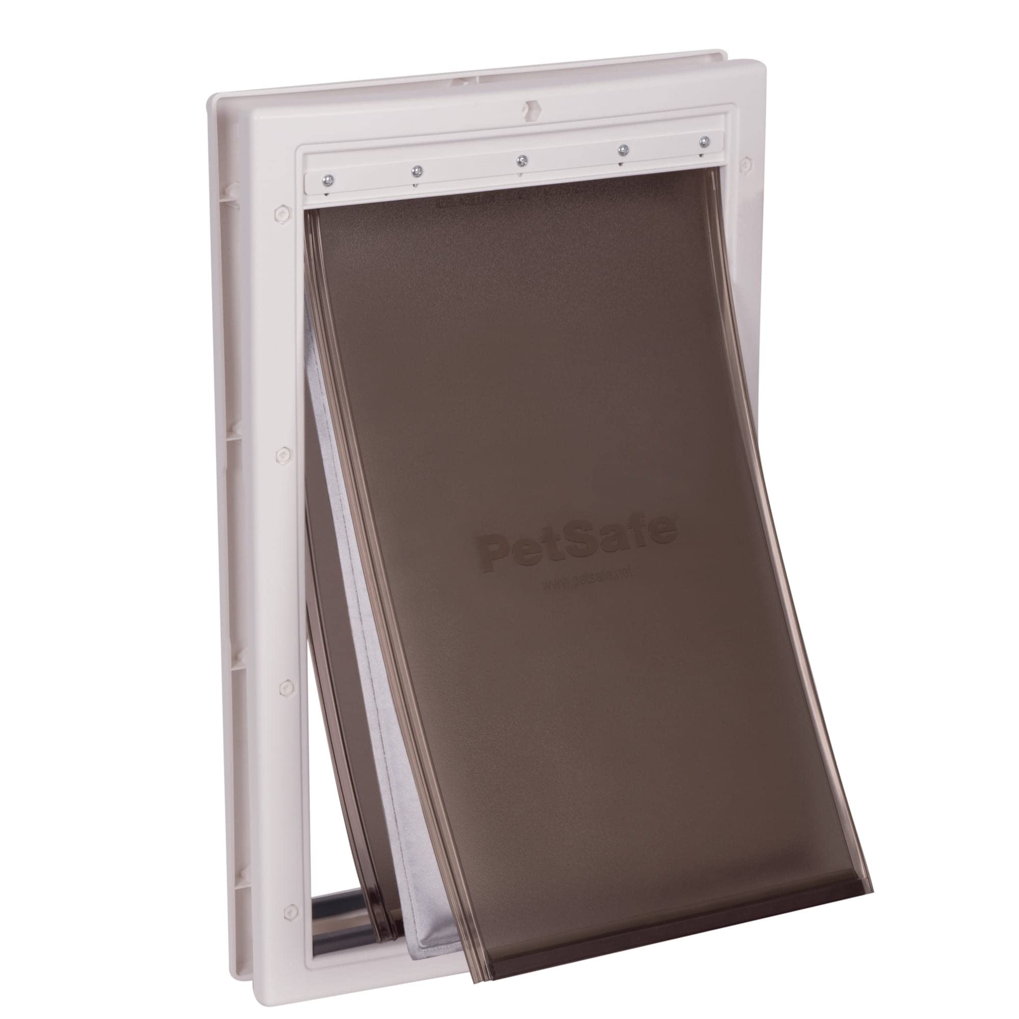 PetSafe Extreme Weather Energy Efficient Pet Door for Large Dogs Up to 100 lb - 3 Flap Insulation System - Perfect for Indoor/Outdoor Use in All Seasons