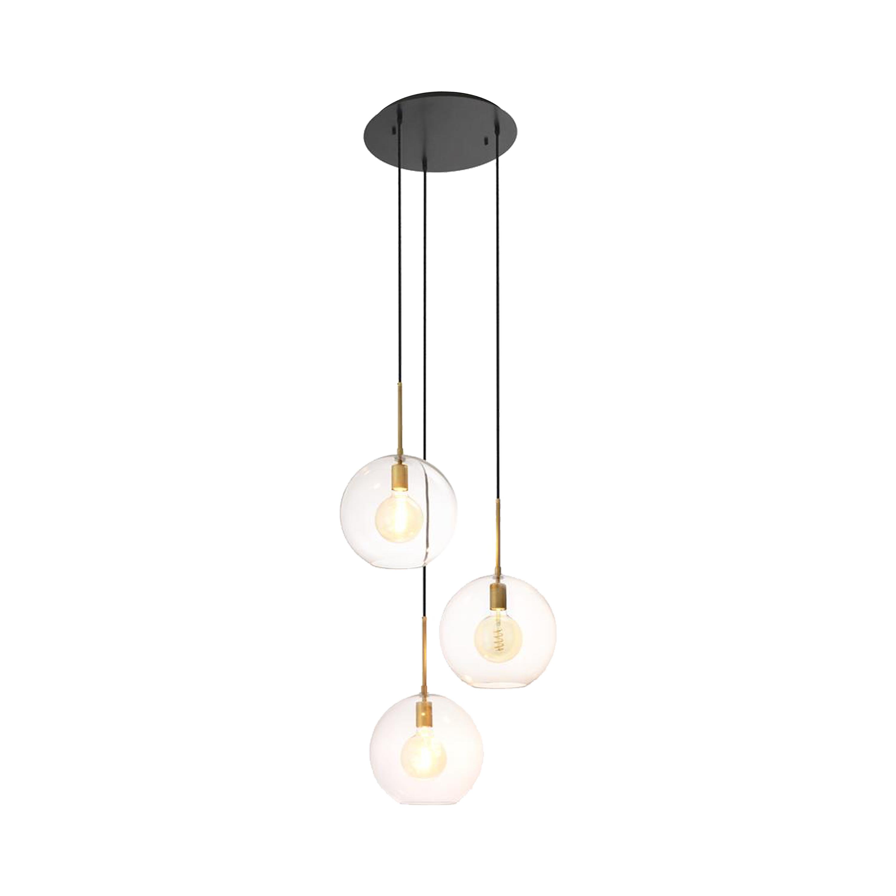 Romano 3L Chandelier - Modern Crystal Ceiling Light Fixture for Dining Room, Living Room, Bedroom | Elegant Lighting for Home Decor & Wedding Venues