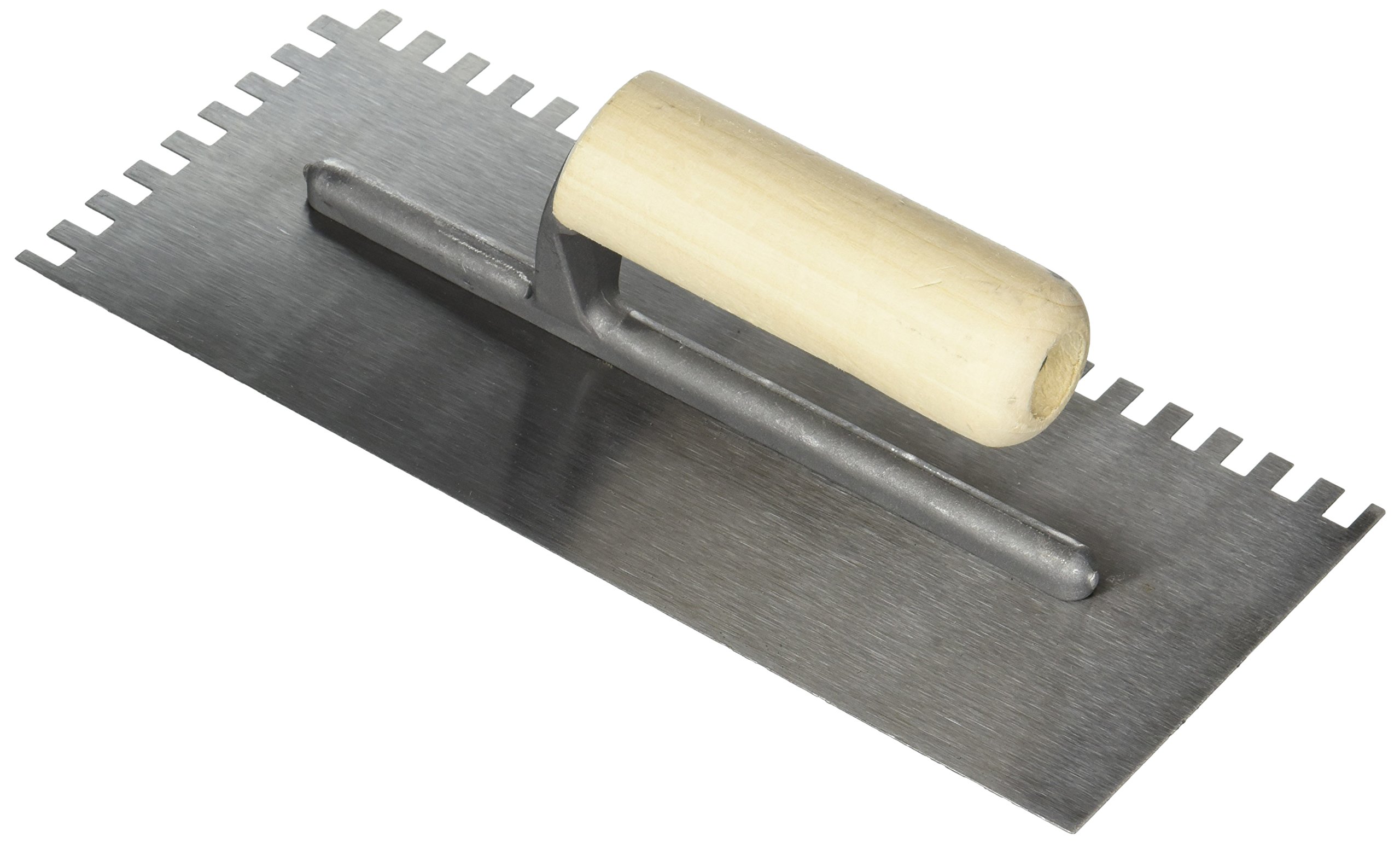 Qep 49714Q ProSeries Notched Trowel for Tile Installation - Professional Floor & Wall Tile Adhesive Spreader - Perfect for DIY Projects & Home Renovations