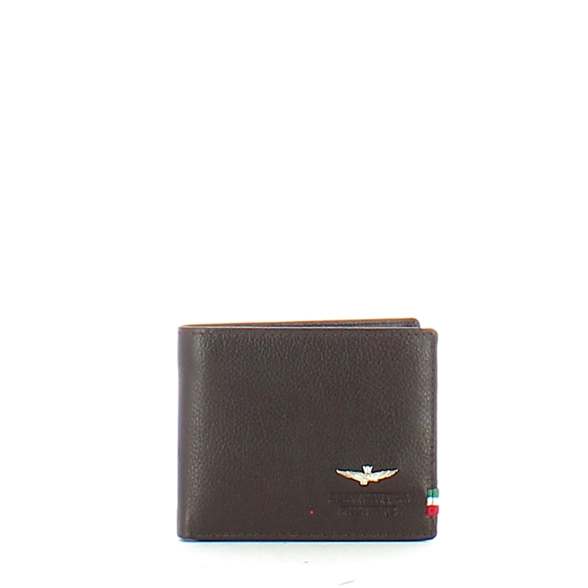 Aeronautica Militare AM100 MORO Flag Wallet - Stylish Italian Military-Inspired Bi-Fold Wallet for Men - Perfect for Everyday Use, Travel & Gifting