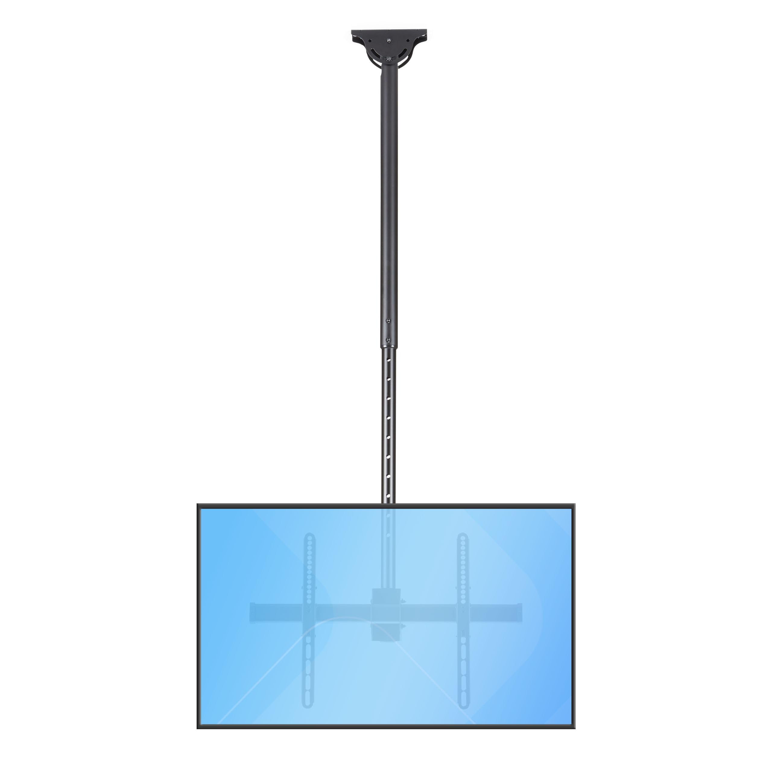 StarTech.com TV Ceiling Mount for 32-75 Inch Screens - Adjustable Height VESA Compatible Hanging Bracket for Flat Panel TVs & Monitors - Perfect for Home Theater, Office, and Commercial Displays