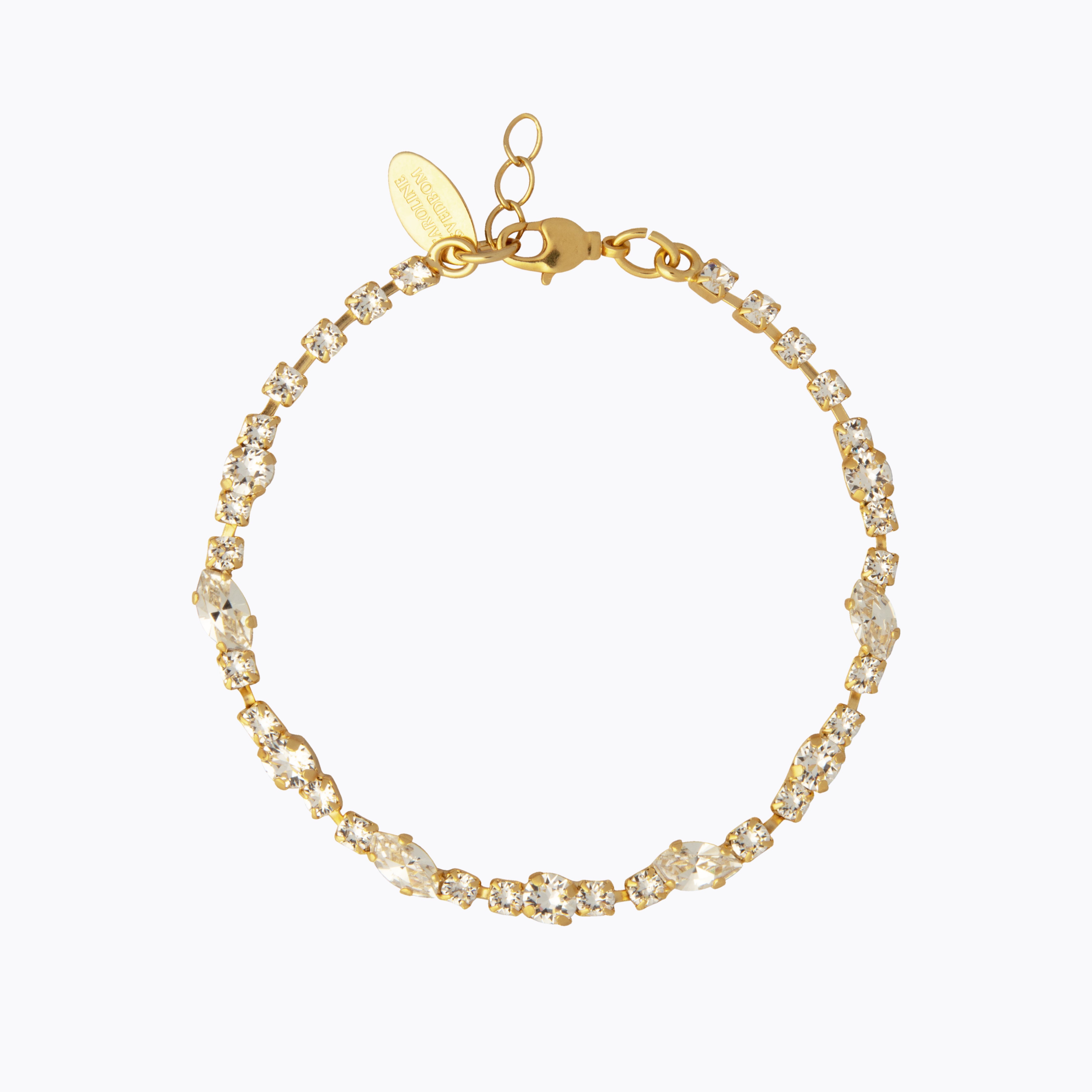 Antonia Crystal Bracelet for Women - Elegant Beaded Jewelry Gift for Party, Wedding & Everyday Wear