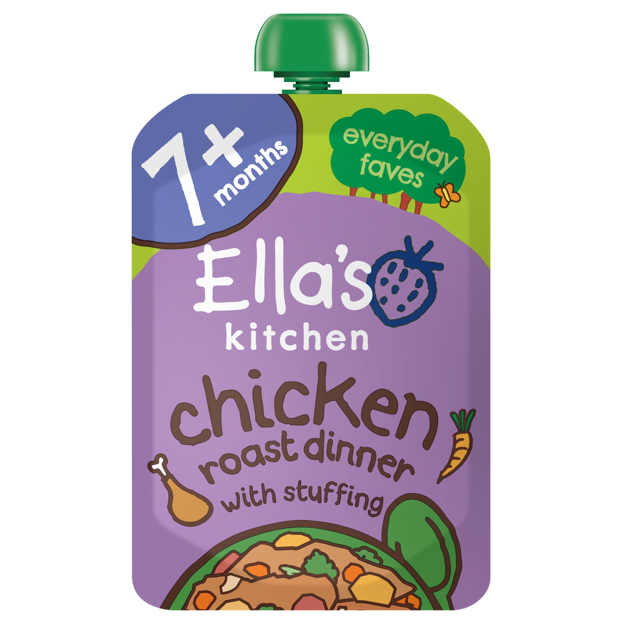 Ella's Organic Cherry Chicken Dinner 130g - Healthy Baby Meal