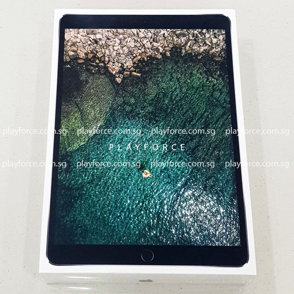 Apple iPad Pro 10.5-inch 2nd Generation (256GB, Wi-Fi + Cellular, Space Gray) - Brand New Tablet for Work, Study & Entertainment