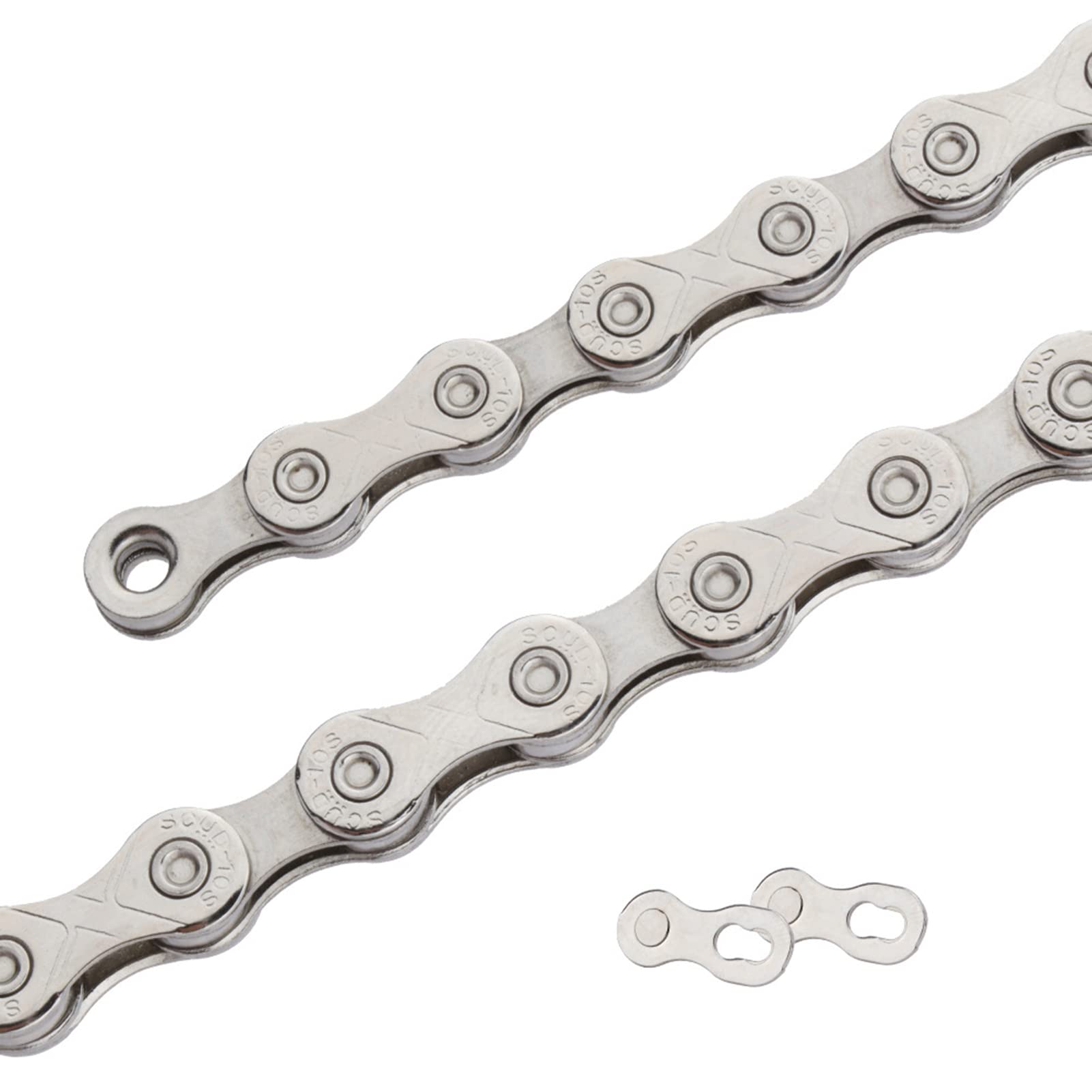 D-GROEE 9/10/11/12 Speed Bicycle Chain - High Performance Steel Road & Mountain Bike Chain - Anti-Rust, Corrosion & Impact Resistant - Perfect for Commuting, Racing & Off-Road Cycling