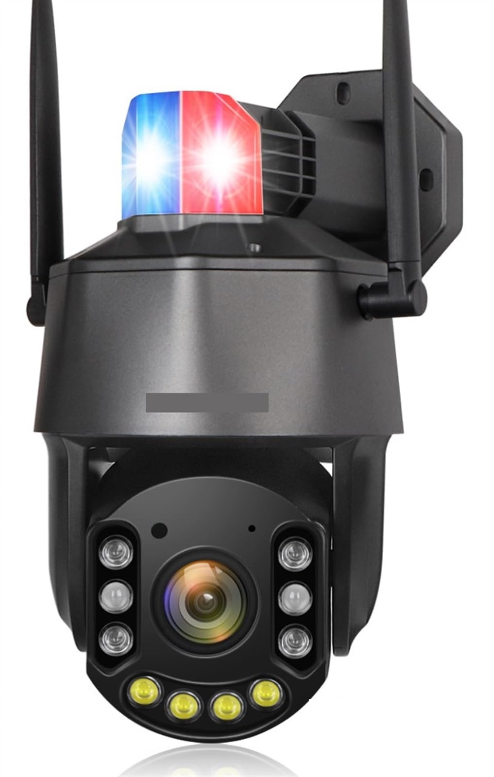 JOLIANE 5MP Outdoor Security Camera with 30X Optical Zoom, PTZ, 4G LTE, Auto Tracking, IR Night Vision up to 150M, Red/Blue Warning Lights - Ideal for Home Security, Business Surveillance & Remote Property Monitoring (No TF Card Included)