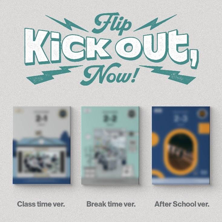 KICKFLIP 2nd Mini Album 'KICK OUT, FLIP NOW!' - K-Pop Music CD - Perfect for K-Pop Fans, Dance Practice & Music Collectors