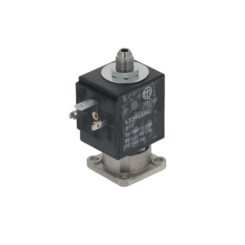 220V 50/60Hz 9W 3-Way Stainless Steel Solenoid Valve - Ideal for Water Control in Industrial, HVAC, and Irrigation Systems